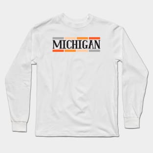 MICHIGAN ART Long Sleeve T-Shirt